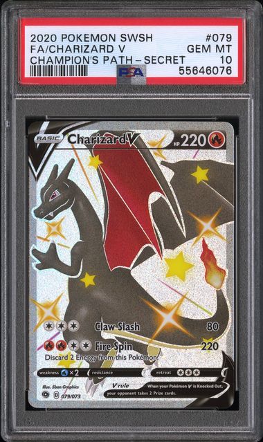 Charizard V 079/073 - PSA 10 - Champion's Path