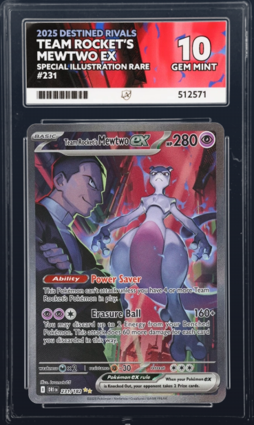 Team Rocket's Mewtwo ex 231/182 - ACE 10 - Destined Rivals