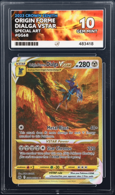 Origin Forme Dialga VSTAR GG68/GG70 - ACE 10 - Crown Zenith