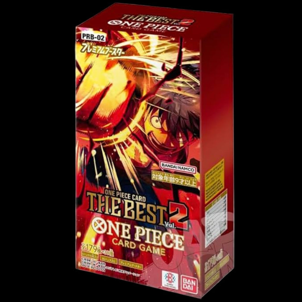 The Best PRB-02 Japanese Booster Box - One Piece TCG