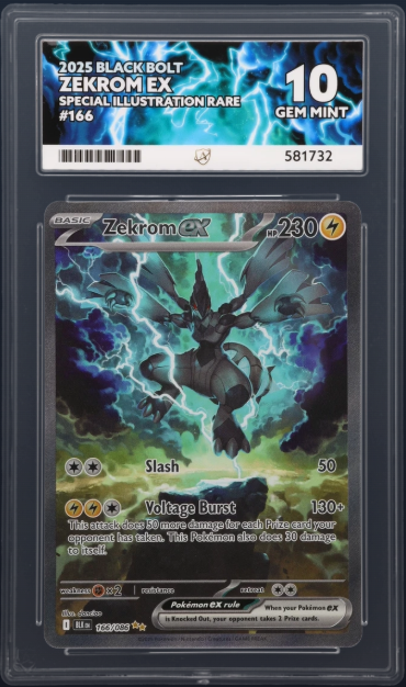 Zekrom ex 166/086 - ACE 10 - Black Bolt