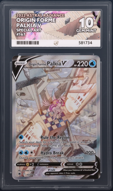 Origin Forme Palkia V 167/189 - ACE 10 - Astral Radiance