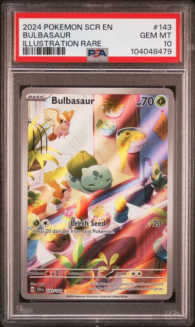 Bulbasaur 143/142 - PSA 10 - Stellar Crown